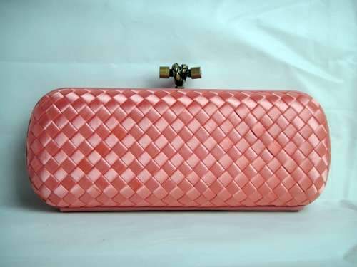 Bottega Veneta Clutches New Knot 8652 pink Bottega Veneta Clutches New Knot 8652 pink